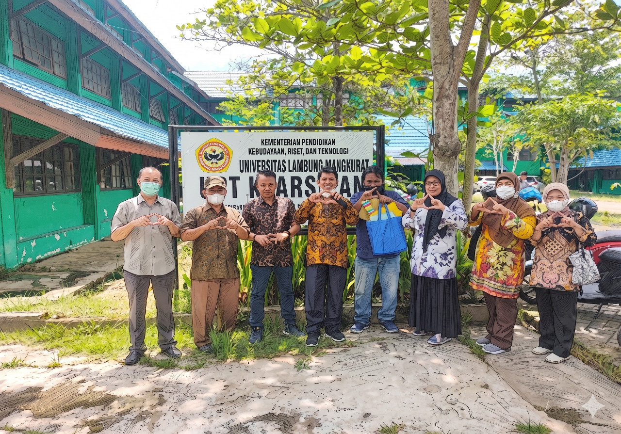 Kunjungan UPT. Kearsipan Universitas Mulawarman ke UPT. Kearsipan Universitas Lambung Mangkurat