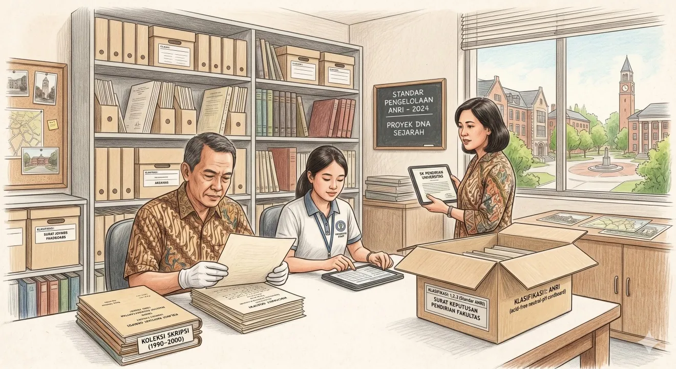 Bukan Sekadar Tumpukan Kertas: Seni Mengelola "Warisan" Kampus Dengan Standar ANRI